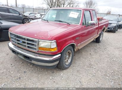 1995 FORD F150 Red  Gasoline 1FTEX15H6SKB45024 photo #3