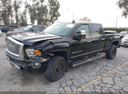 2015 GMC SIERRA 2500HD DENALI Black  Diesel 1GT120E89FF657012 photo #3