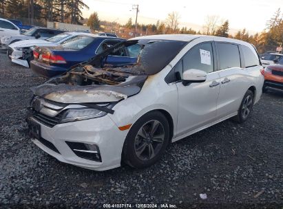 2019 HONDA ODYSSEY TOURING White  Gasoline 5FNRL6H80KB095479 photo #3