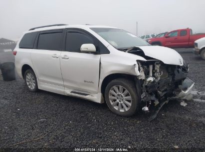 2016 TOYOTA SIENNA LIMITED PREMIUM 7 PASSENGER White  Gasoline 5TDYK3DC6GS706142 photo #1