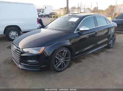 2015 AUDI S3 2.0T PREMIUM PLUS Black  flexible fuel WAUFFGFF2F1127801 photo #3