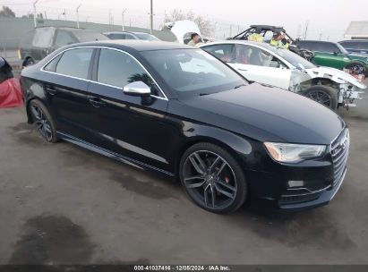 2015 AUDI S3 2.0T PREMIUM PLUS Black  flexible fuel WAUFFGFF2F1127801 photo #1