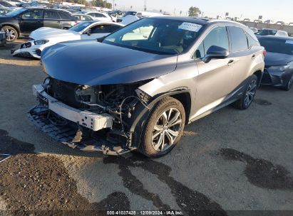 2020 LEXUS RX 450H Gray  Hybrid 2T2HGMDA4LC051841 photo #3