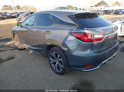 2020 LEXUS RX 450H Gray  Hybrid 2T2HGMDA4LC051841 photo #4