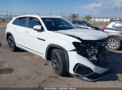 2021 VOLKSWAGEN ATLAS CROSS SPORT 3.6L V6 SE W/TECHNOLOGY R-LINE White  Gasoline 1V2PE2CA1MC202476 photo #1