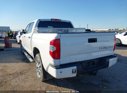 2016 TOYOTA TUNDRA LIMITED 5.7L V8 White  Flexible Fuel 5TFFW5F19GX205145 photo #4