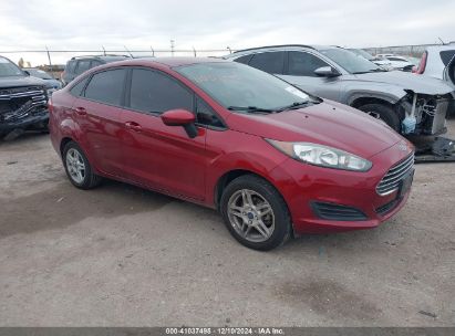 2017 FORD FIESTA SE Burgundy  Gasoline 3FADP4BJ5HM171545 photo #1