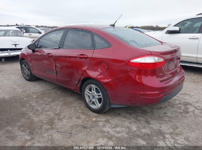 2017 FORD FIESTA SE Burgundy  Gasoline 3FADP4BJ5HM171545 photo #4