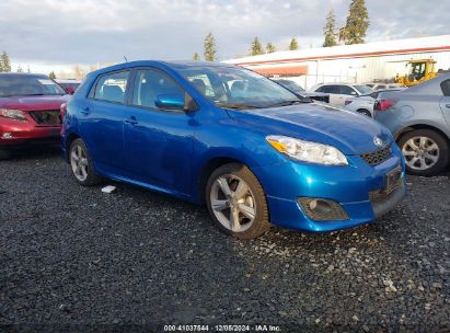 2009 TOYOTA MATRIX S Blue  Gasoline 2T1KE40E99C008386 photo #1