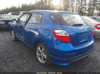 2009 TOYOTA MATRIX S Blue  Gasoline 2T1KE40E99C008386 photo #4