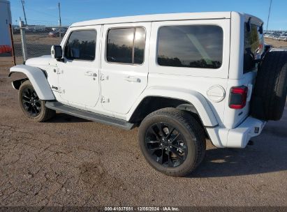 2021 JEEP WRANGLER UNLIMITED HIGH ALTITUDE 4X4 White  Diesel 1C4HJXEM4MW749276 photo #4