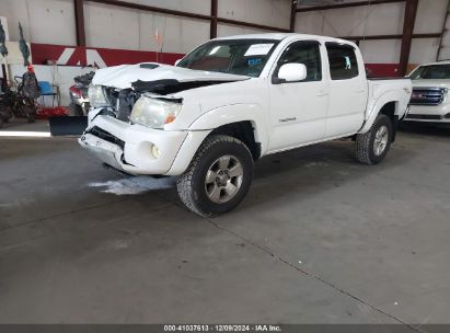 2007 TOYOTA TACOMA DOUBLE CAB White  Gasoline 5TELU42N37Z428477 photo #3