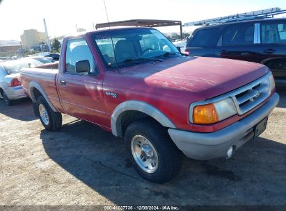 1996 FORD RANGER Red  Gasoline 1FTCR11A1TUA63721 photo #1