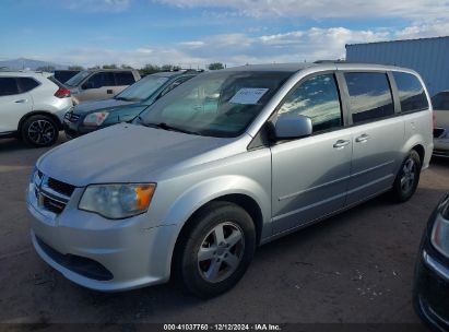 2012 DODGE GRAND CARAVAN SXT Silver  Flexible Fuel 2C4RDGCG7CR318222 photo #3