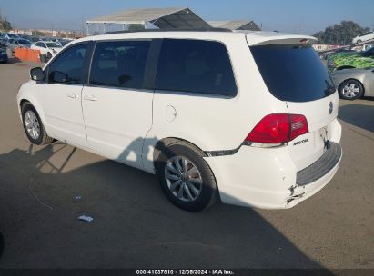 2012 VOLKSWAGEN ROUTAN SE White  Flexible Fuel 2C4RVABG4CR276510 photo #4