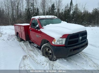 2017 RAM 3500 CHASSIS TRADESMAN/SLT Red  Gasoline 3C7WRSBJ7HG647152 photo #1