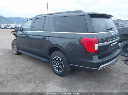 2024 FORD EXPEDITION XLT MAX Black  Gasoline 1FMJK1J8XREA09566 photo #4