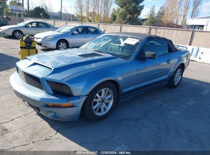 2006 FORD MUSTANG V6 Light Blue  Gasoline 1ZVFT84N665230270 photo #3