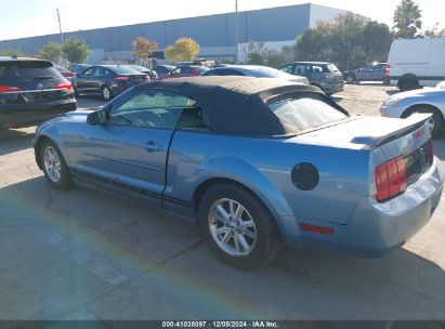 2006 FORD MUSTANG V6 Light Blue  Gasoline 1ZVFT84N665230270 photo #4