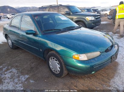 1996 FORD CONTOUR LX/SPORT Green  Gasoline 3FALP66L3TM117687 photo #1