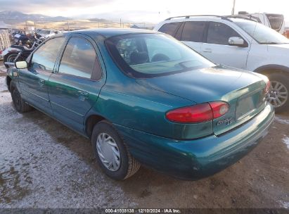 1996 FORD CONTOUR LX/SPORT Green  Gasoline 3FALP66L3TM117687 photo #4