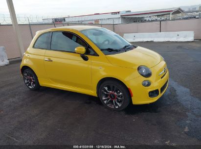 2017 FIAT 500 POP Yellow  Gasoline 3C3CFFKR3HT600797 photo #1