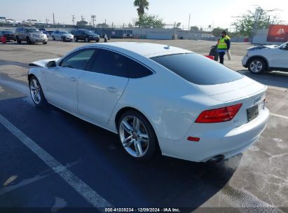 2014 AUDI A7 3.0T PREMIUM PLUS White  Gasoline WAUWGAFC3EN076459 photo #4