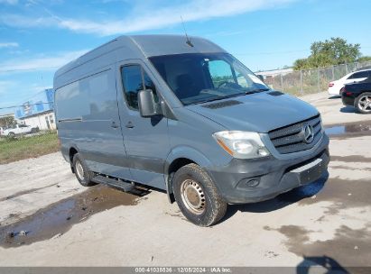 2018 MERCEDES-BENZ SPRINTER 2500 STANDARD ROOF V6 Black  Diesel WD3PE7CDXJP628514 photo #1