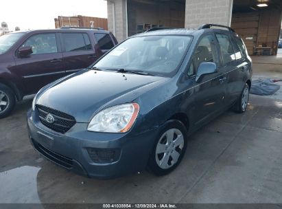 2009 KIA RONDO LX Blue  Gasoline KNAFG528297266983 photo #3