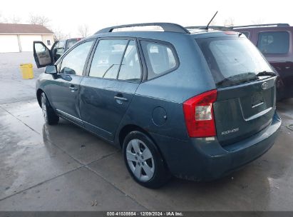 2009 KIA RONDO LX Blue  Gasoline KNAFG528297266983 photo #4