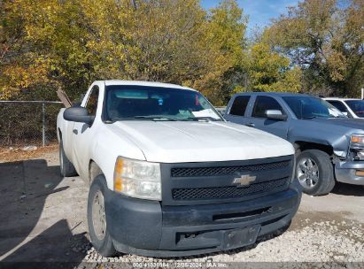 2009 CHEVROLET SILVERADO 1500 WORK TRUCK White  Gasoline 1GCEC14X89Z219100 photo #1