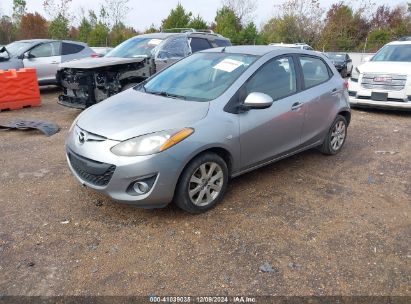 2013 MAZDA MAZDA2 TOURING Gray  Gasoline JM1DE1LYXD0161455 photo #3