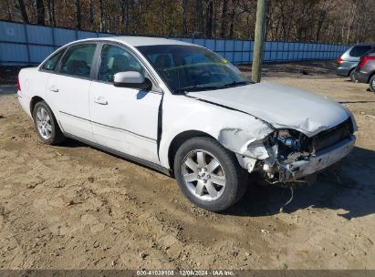 2006 FORD FIVE HUNDRED SEL White  Gasoline 1FAHP241X6G141077 photo #1