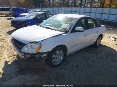 2006 FORD FIVE HUNDRED SEL White  Gasoline 1FAHP241X6G141077 photo #3