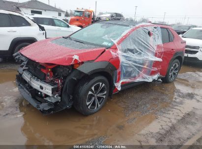 2023 TOYOTA BZ4X XLE Red  Electric JTMABACA1PA016981 photo #3