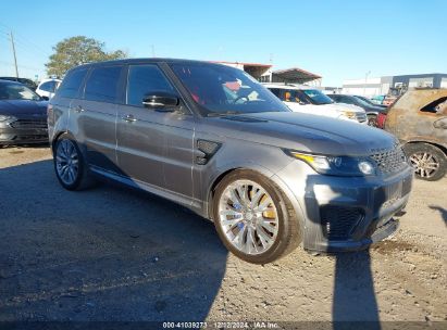 2016 LAND ROVER RANGE ROVER SPORT 5.0L V8 SUPERCHARGED SVR Gray  Gasoline SALWZ2EF0GA558131 photo #1