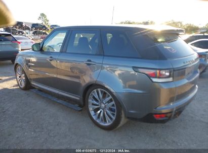 2016 LAND ROVER RANGE ROVER SPORT 5.0L V8 SUPERCHARGED SVR Gray  Gasoline SALWZ2EF0GA558131 photo #4