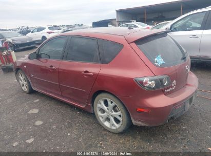 2008 MAZDA MAZDA3 S SPORT Red  Gasoline JM1BK343981122144 photo #4