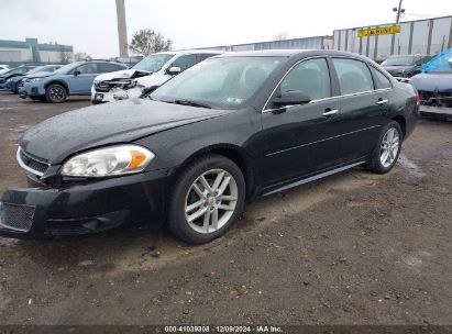 2012 CHEVROLET IMPALA LTZ Black  Gasoline 2G1WC5E35C1118659 photo #3