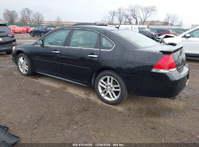 2012 CHEVROLET IMPALA LTZ Black  Gasoline 2G1WC5E35C1118659 photo #4