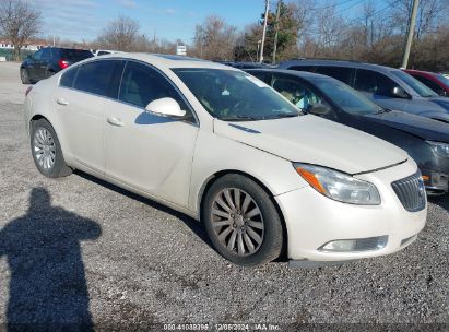 2012 BUICK REGAL White  Flexible Fuel 2G4GR5EK7C9133310 photo #1