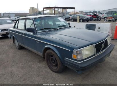 1989 VOLVO 244 DL/GL Blue  Gasoline YV1AX8849K1371543 photo #1