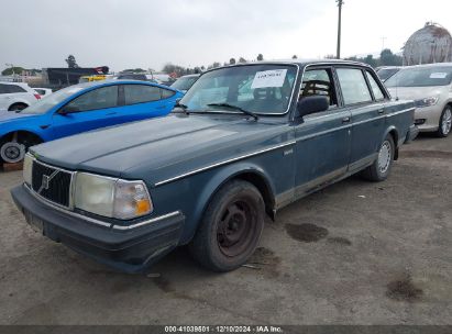 1989 VOLVO 244 DL/GL Blue  Gasoline YV1AX8849K1371543 photo #3