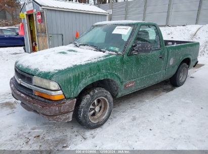 1998 CHEVROLET S-10 LS FLEETSIDE Green  Gasoline 1GCCS1449WK154617 photo #3