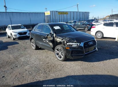 2018 AUDI Q3 2.0T PREMIUM/2.0T SPORT PREMIUM Black  Gasoline WA1JCCFS4JR033581 photo #1