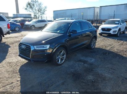 2018 AUDI Q3 2.0T PREMIUM/2.0T SPORT PREMIUM Black  Gasoline WA1JCCFS4JR033581 photo #3