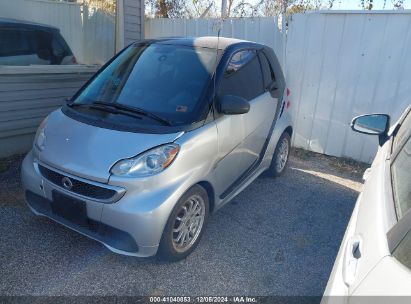 2014 SMART FORTWO ELECTRIC DRIVE PASSION Silver  Electric WMEEJ9AA4EK736645 photo #3