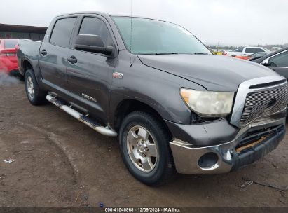 2011 TOYOTA TUNDRA GRADE 5.7L V8 Gray  Flexible Fuel 5TFDW5F10BX170429 photo #1