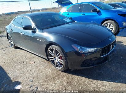 2014 MASERATI GHIBLI S Q4 Black  Gasoline ZAM57RTA5E1103647 photo #1