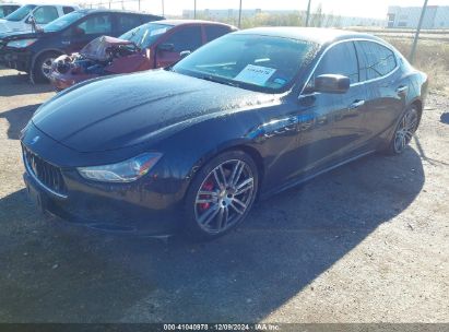 2014 MASERATI GHIBLI S Q4 Black  Gasoline ZAM57RTA5E1103647 photo #3